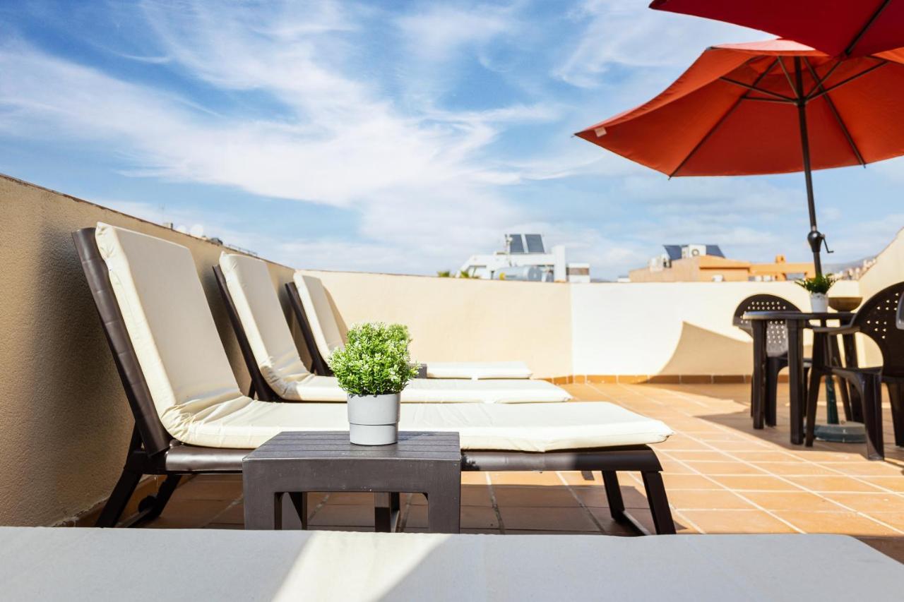 Holidays2Malaga Montesa 700M From The Beach Rooftop Terrace Zewnętrze zdjęcie
